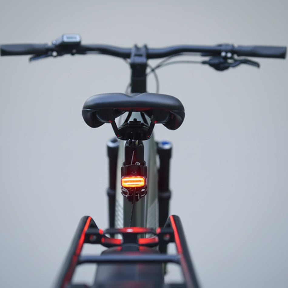 Seat Post Mounting Rear Light For E-Bike 2 Watt 6-36V SMD LED With 1200mm Cable