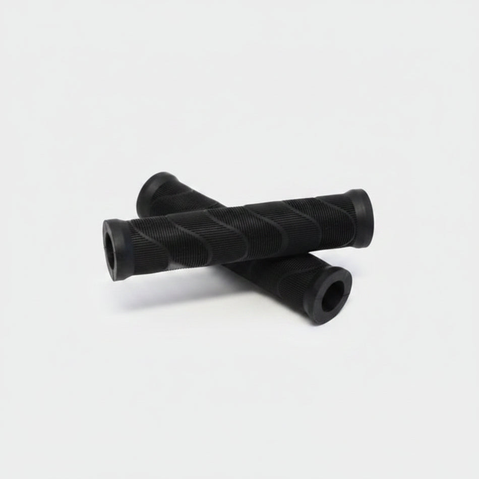Grips Kraton Rubber D-Density 140mm With Plug - Black
