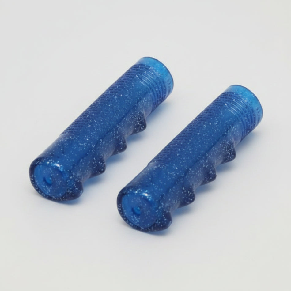Grips Lowrider/Dragster Glitter 120mm - Blue