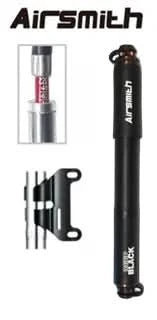AIRSMITH Mini Pump HPL With Long Hose for FV/AV 120 PSI With Gauge