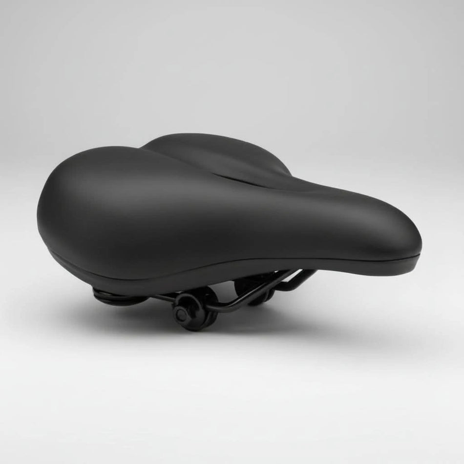 Tandem's Saddles Unisex 250 x W180mm Comfort Saddle By Cionelli - Black