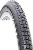 Tyre 26 x 1.3/8 - Block Tread - Black (37-590)
