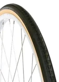 Tyre 27 x 1.1/4 With Gum Wall Speed Tread 85PSI (32-630) - Black
