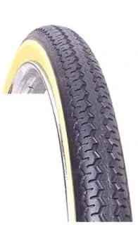 Tyre 27 x 1.1/4 ''MICH WORLD TOUR" With Gum Walls (32-630) - Black