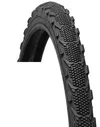 Tyre 700 x 35C Gravel or Trekking Knobby On The Edges (35-622) - Black