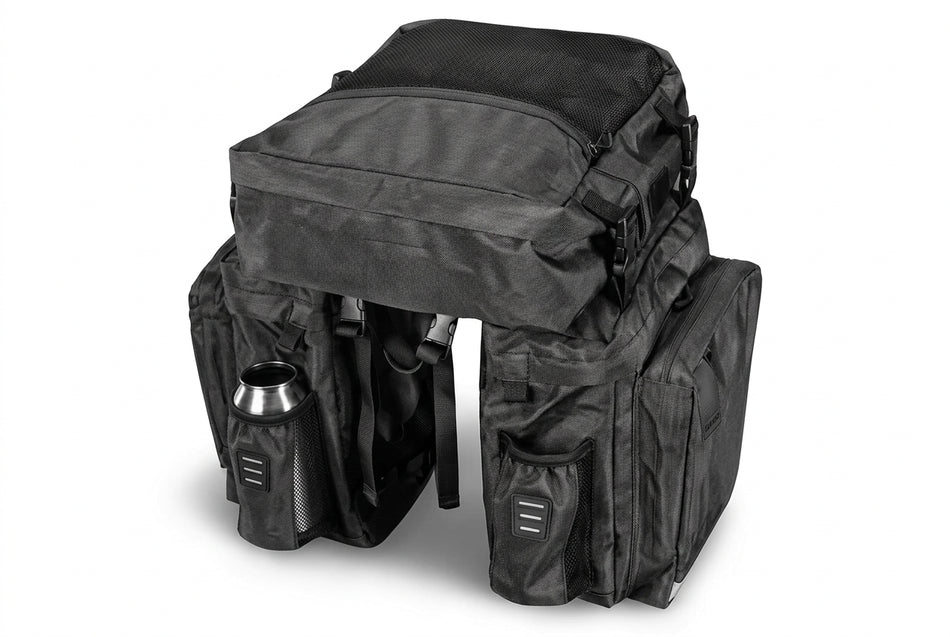 Sahoo 3 in 1 Pannier Bag 31 x 13 x 30 CM Capacity 40L