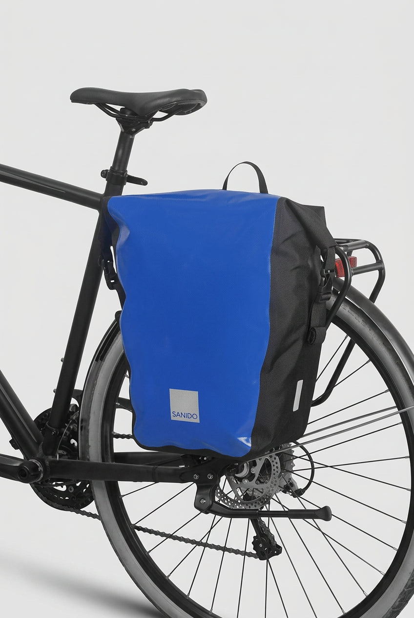 Sahoo Rear Pannier (Single) 40 x 33 x 17cm Capacity 20L - BLUE