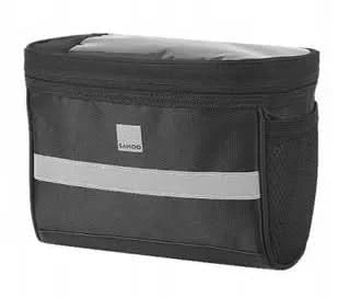 Sahoo Handlebar Bag 3.5L Vol 20x12x15cm Velcro Attach - Black