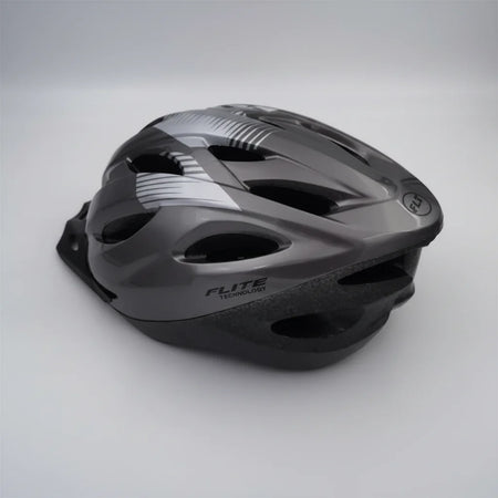 Flite Recreational Range large glued-on titanium helmet for 58-61cm head size meeting AS/NZS safety standards
