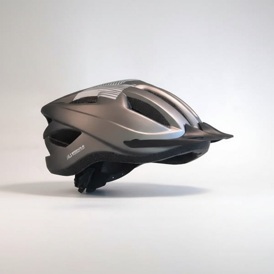 Rec Range Inmould Flight Helmet 54-56cm Small - Matt Titanium / Silver