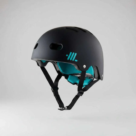 Headlokt Helmet Large black cycling helmet with ventilation and adjustable fit