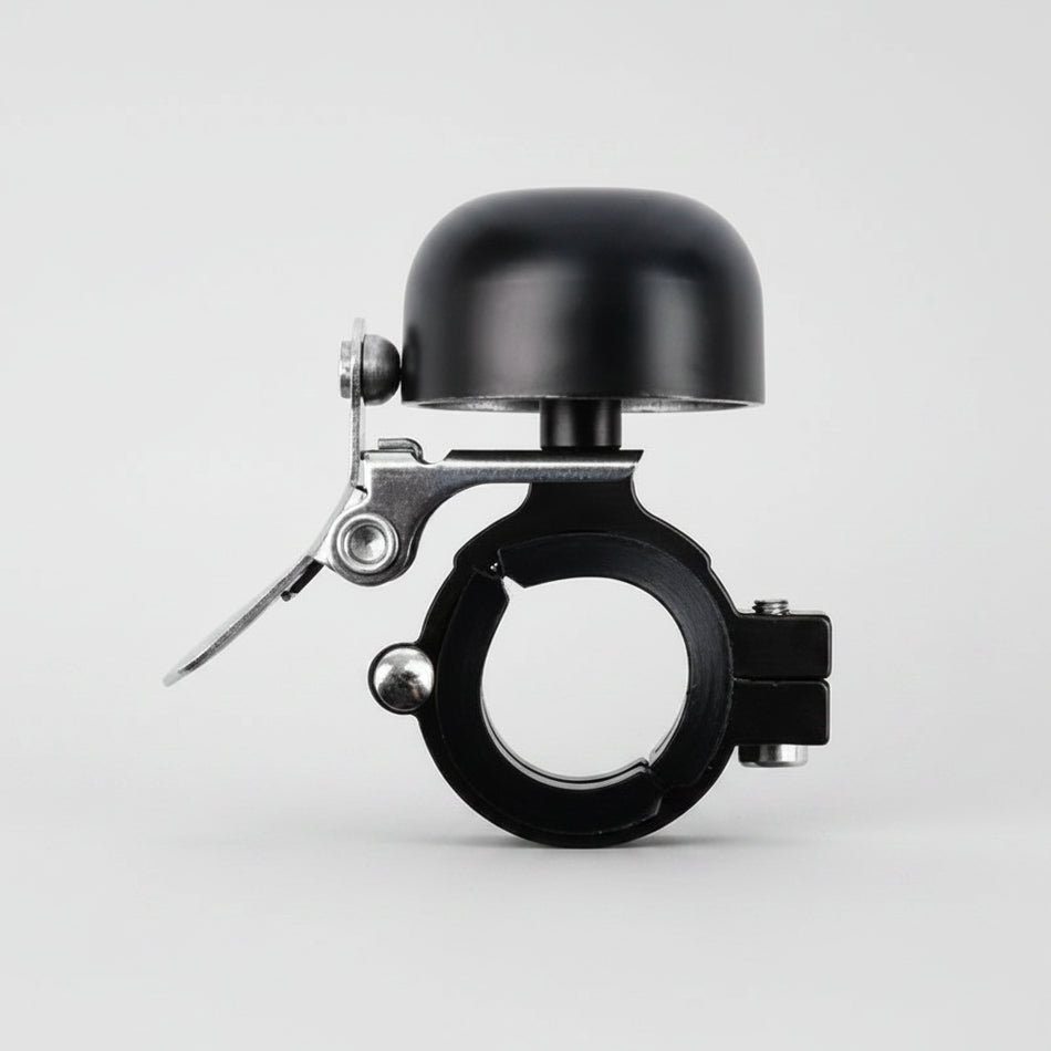 Mini Ping Brass Bell Fits 22.2mm/28.6mm - Black