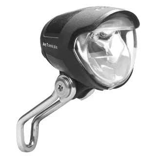 BUSCH & MULLER Lumotec IQ AVY E 42V front LED ebike light with 30 Lux output and smart connectivity