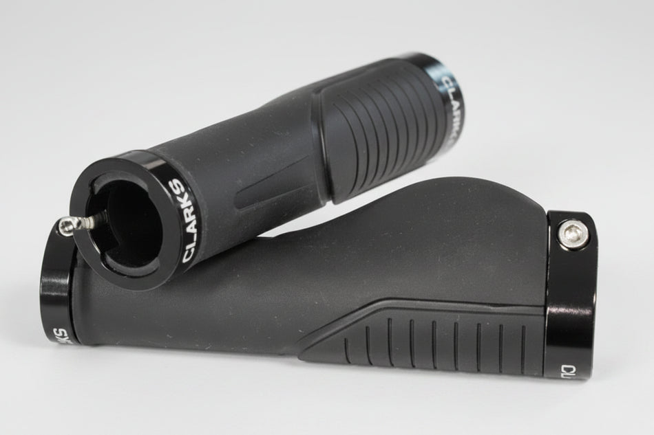 Clarks Grips 140mm Integrated Double Alloy Lockrings - Black