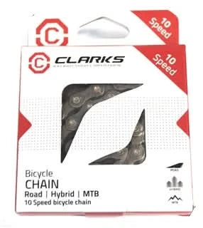 CLARKS 10 Speed Chain 116L With Connect Link - Brown