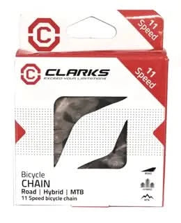 CLARKS 11 Speed Chain 116L With Connect Link - BROWN