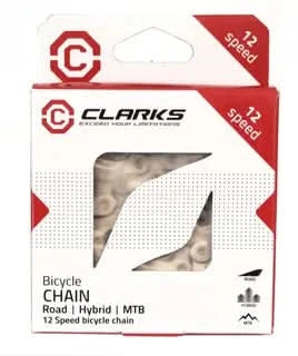 CLARKS Chain 12 Speed 116L With Connect Link - SILVER