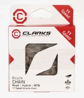 CLARKS 11 Speed Self Lubricating Chain With Connect Link - SILVER