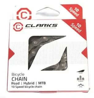 CLARKS 10 Speed E-Bike Chain 136L With Connect Link - Black