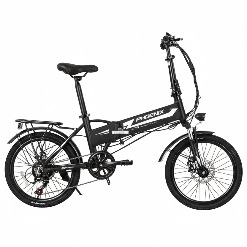 20 Inch Foldable Urban 250W Electric Bike | Black