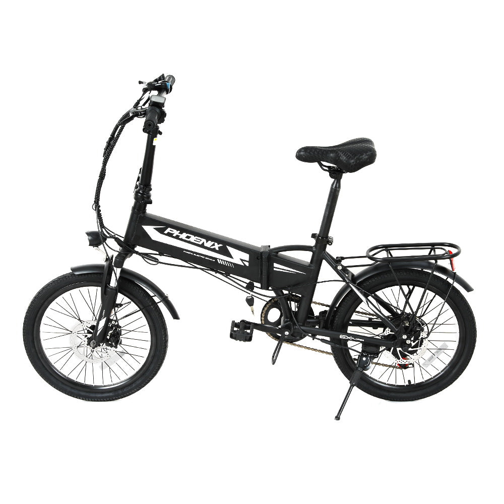 Phoenix 20 Inch Electric Bike Folding Urban Bicycle eBike Removable Battery-BicycleLab.com.au