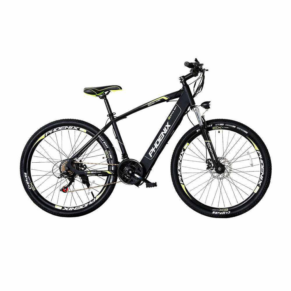 27.5 Inch Electric Mountain Bicycle with Built-in Battery | Black