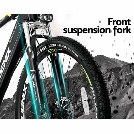 27.5 Inch Electric Mountain Bicycle with Built-in Battery | Black