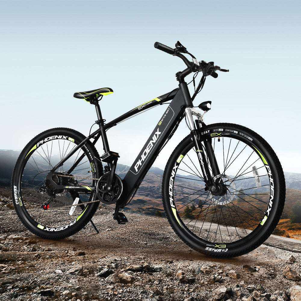 27.5 Inch Electric Mountain Bicycle with Built-in Battery | Black