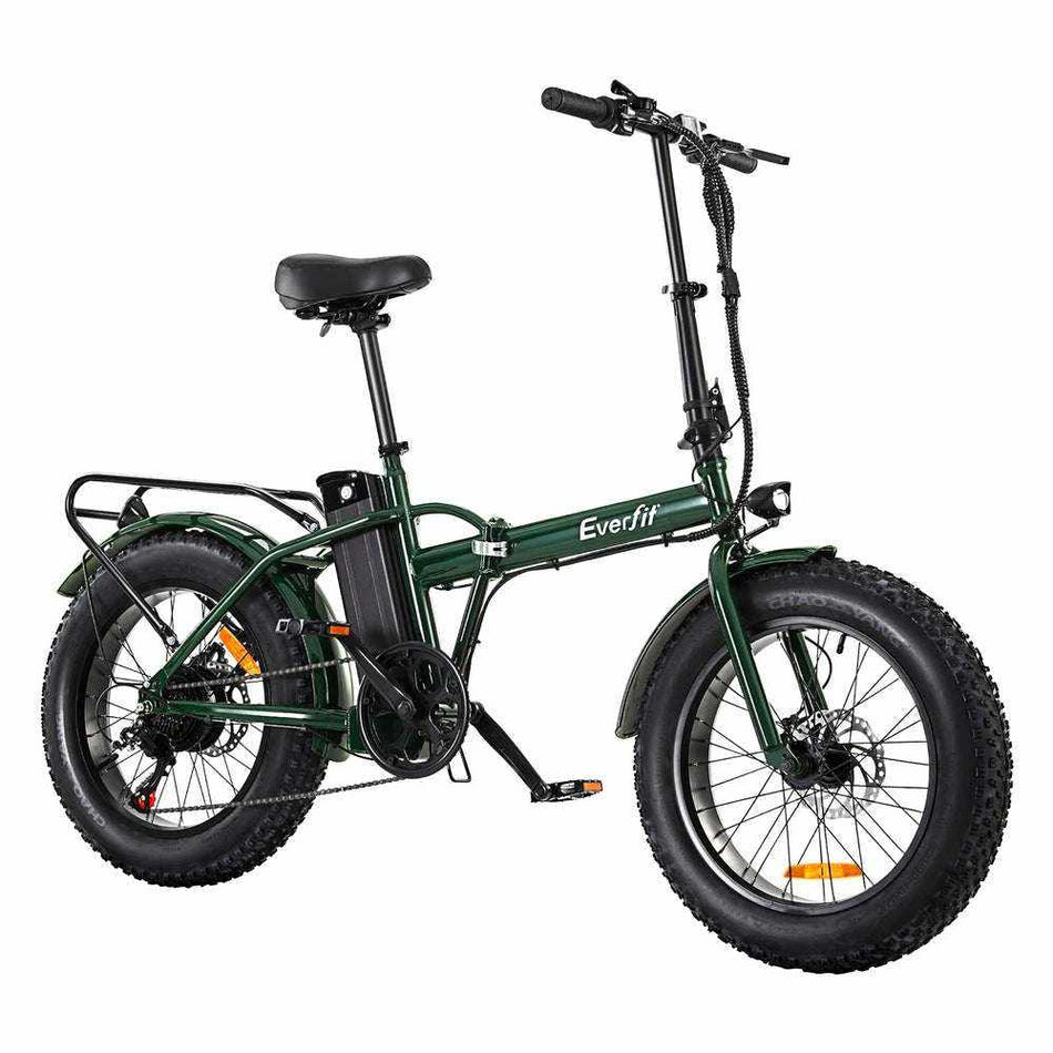 20 Inch Rechargeable Foldable EBike with Rechargeable Battery| Black