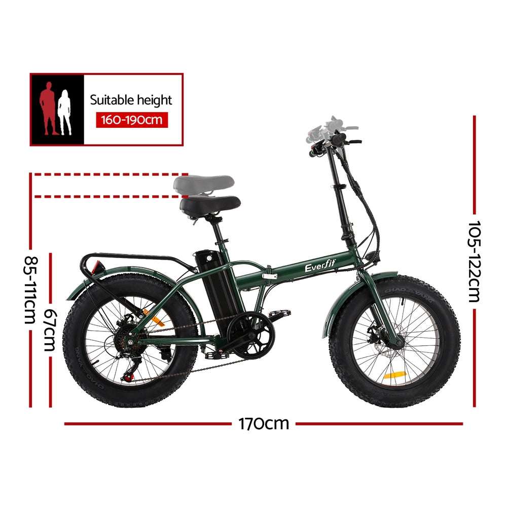 Everfit 20 Inch Folding Rechargeable Electric Bike