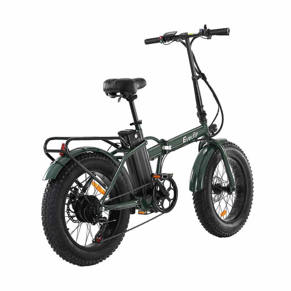 20 Inch Rechargeable Foldable EBike with Rechargeable Battery| Black