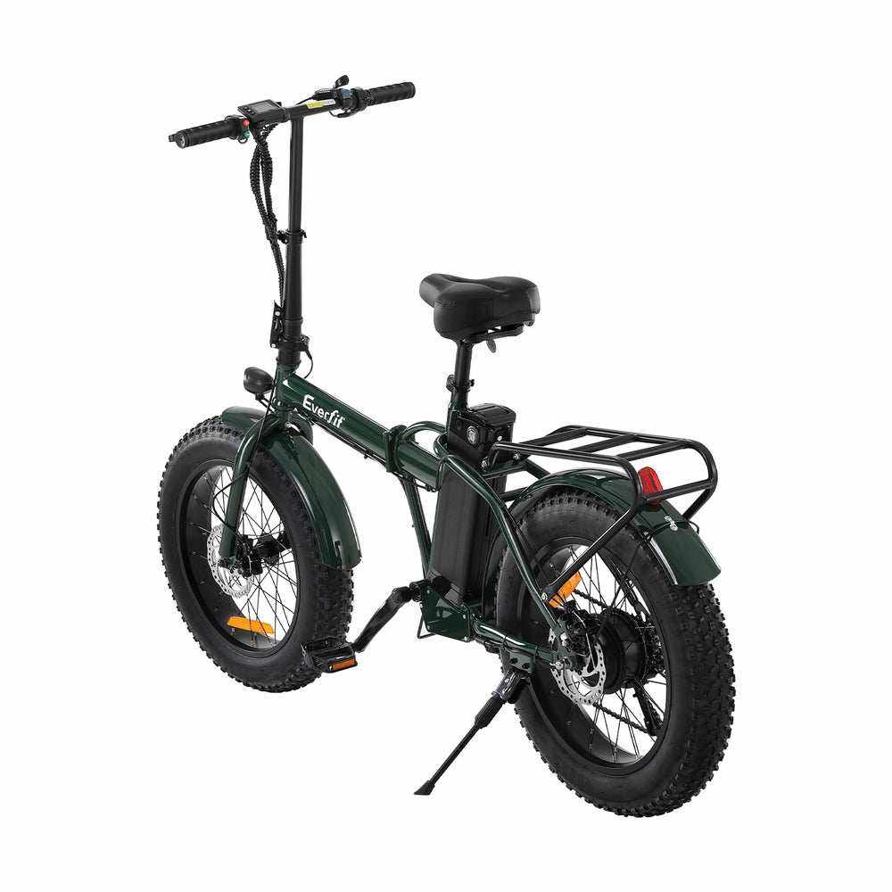 20 Inch Rechargeable Foldable EBike with Rechargeable Battery| Black