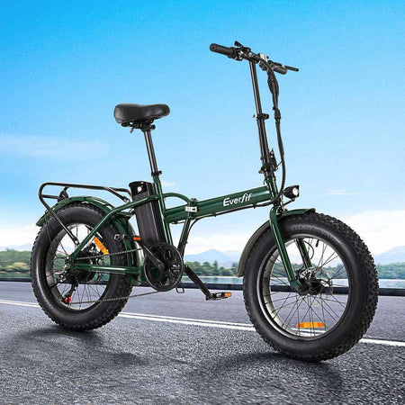 20 Inch Rechargeable Foldable EBike with Rechargeable Battery| Black
