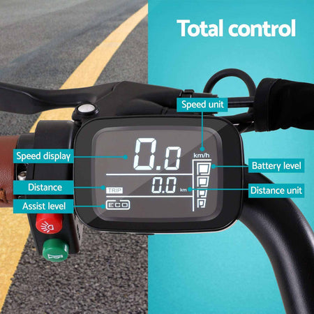 Electric Commuter City Bike w/ Battery | Blue