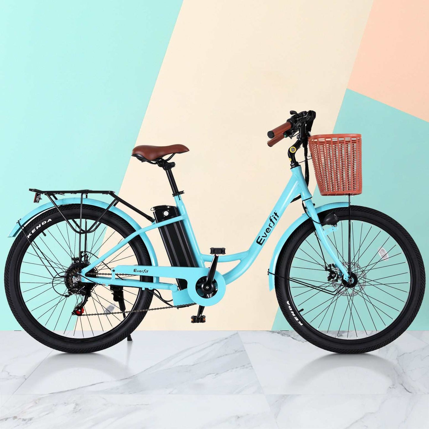Everfit 26" Electric City eBike Commuter w/ Battery BL