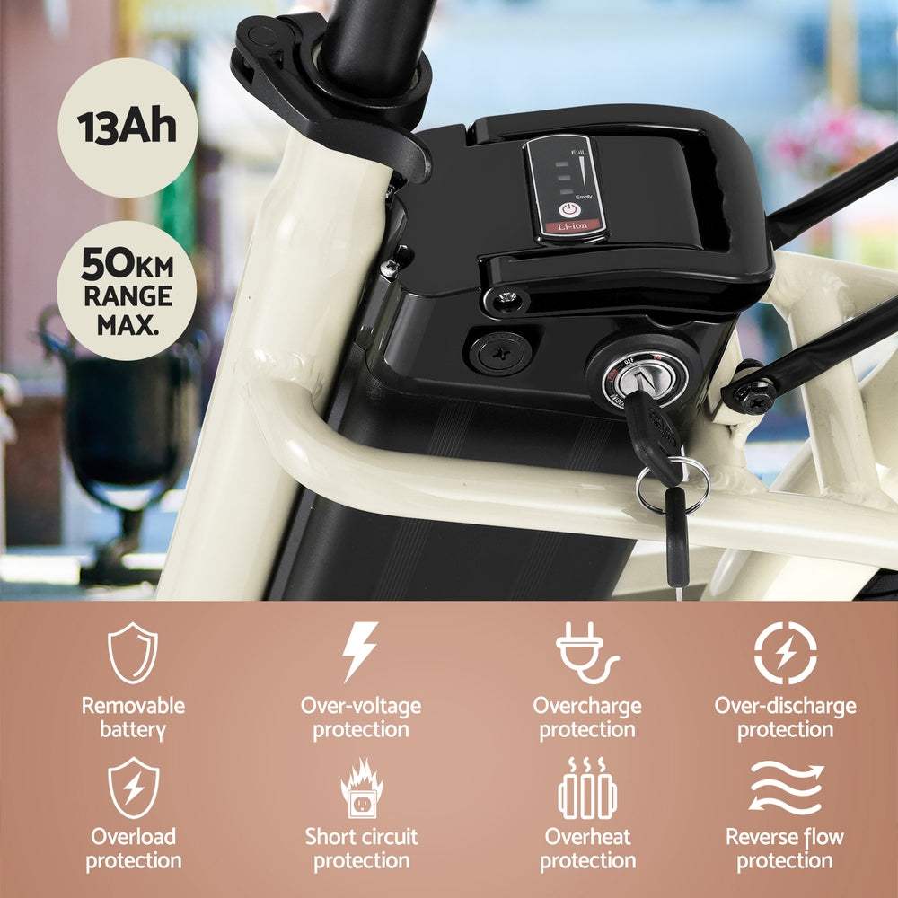 Everfit 26" Electric City e-Bike Commuter w/ Battery WH