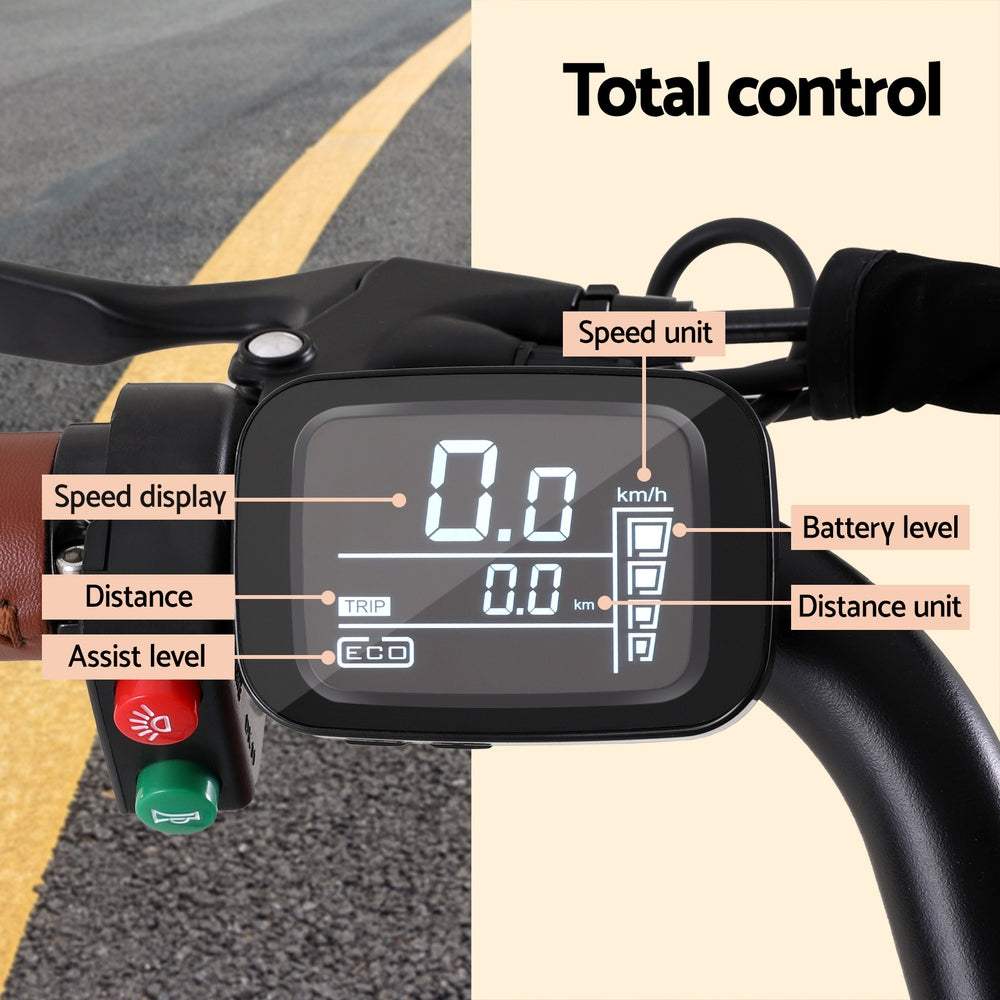 Everfit 26" Electric City e-Bike Commuter w/ Battery WH