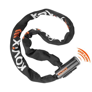 ALARM CHAIN LOCK 8mm x 1200mm Includes CR2 Battery - KOVIX