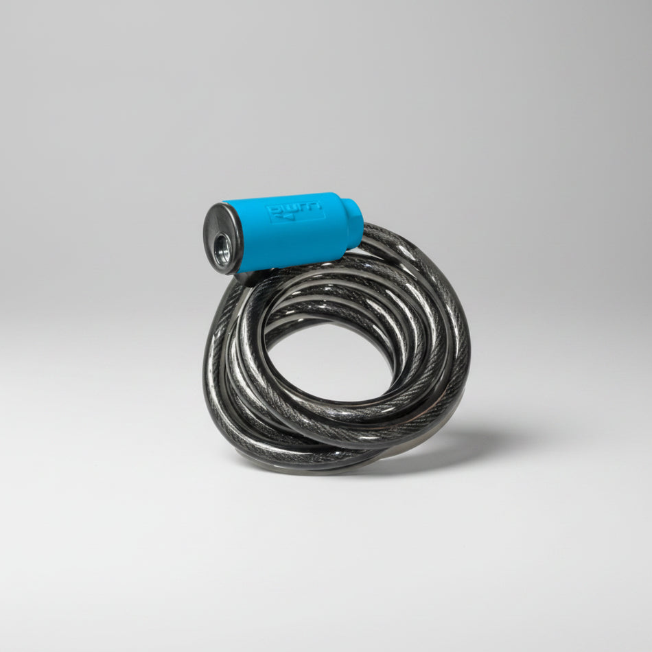 LUMA Lock Cable 12mm x 1850mm Key Lock - Blue