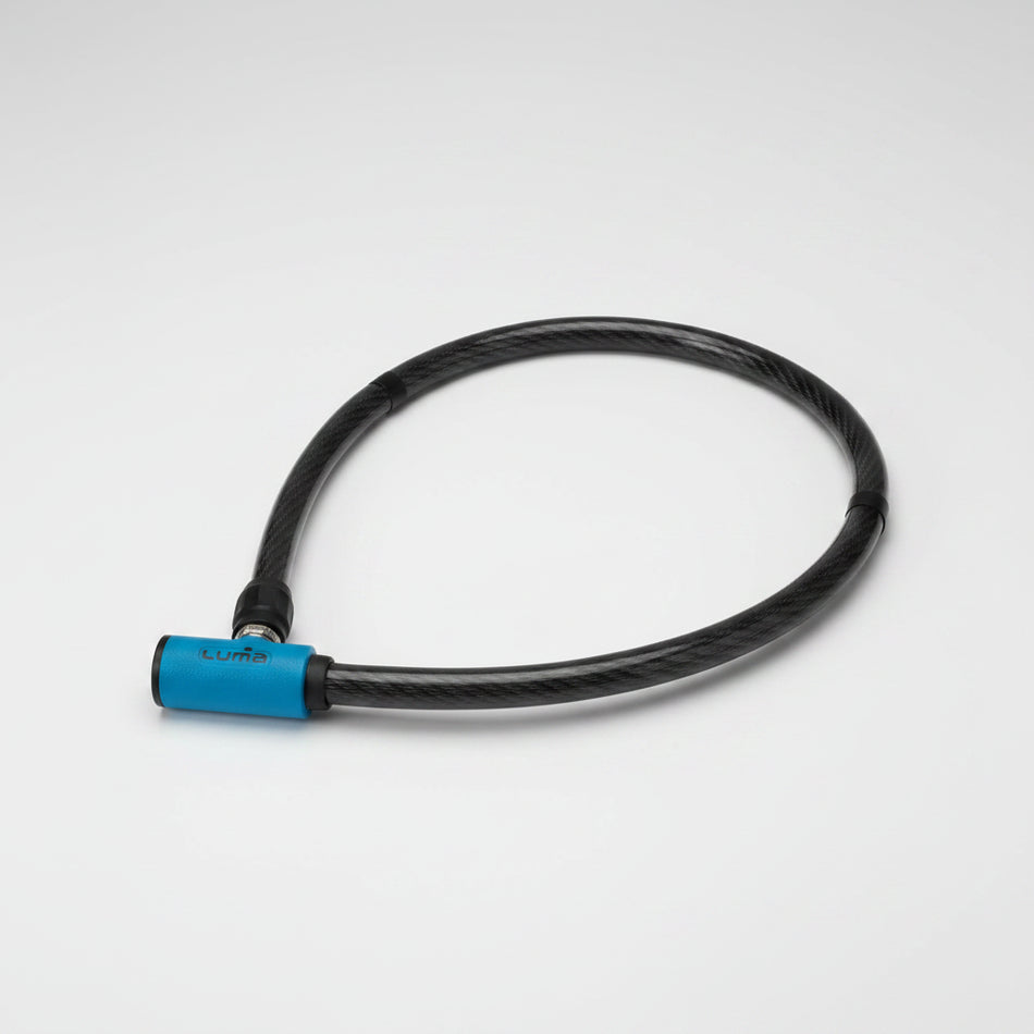 LUMA Lock Cable 20mm x 1000mm Key Lock - Blue