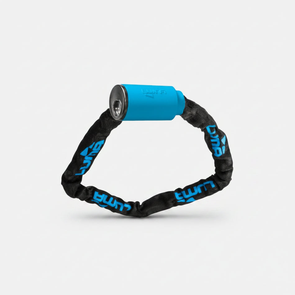 LUMA Key Lock Chain 5mm With Cover 1000mm - Blue
