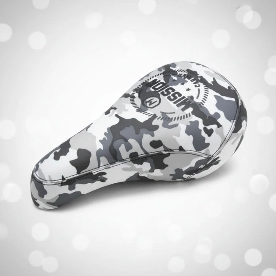 Thick Arctic Camo Carrier Stealth BMX Seat
