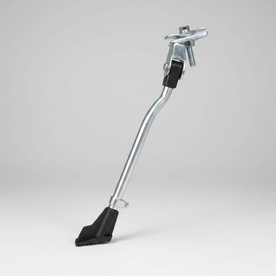 Centre Mount 24-28" Adjustable Alloy Bigfoot Kickstand - Silver