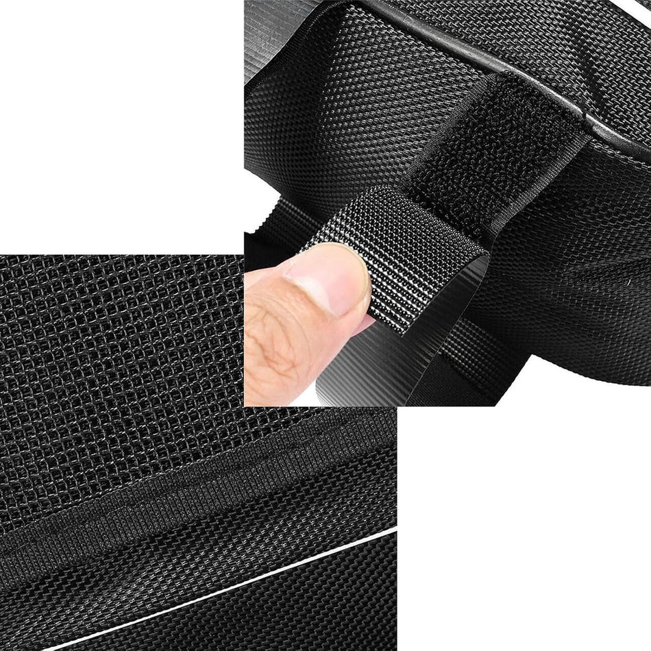 Bicycle bag - Driehoek bag for electric mountain bike battery - Waterproof Oxford cloth box - Large modification - Bicycle box - Bicycle storage tool set (39 x 36 x 22 cm)