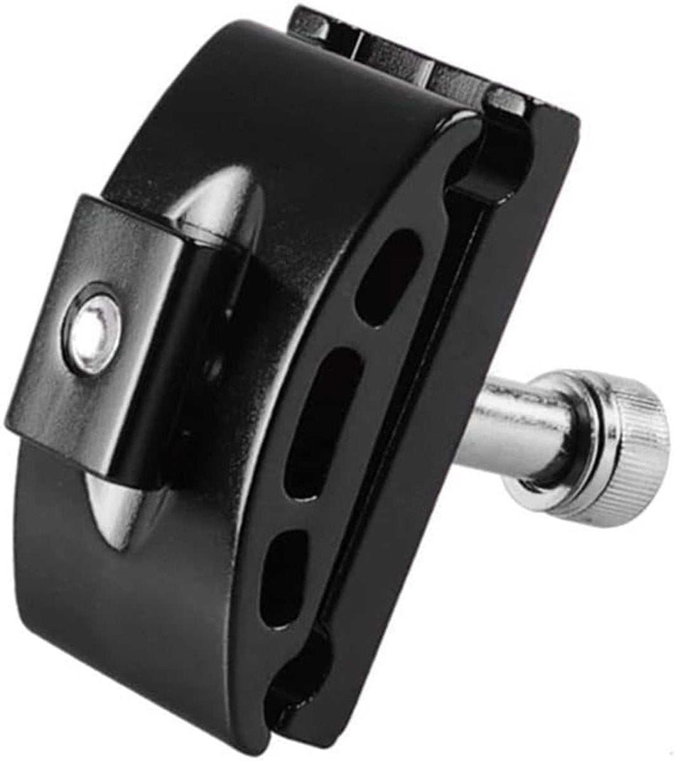 Bicycle seatpost clamp with single pin - Bicycle seat tube clamp, seat tube repair head - Black