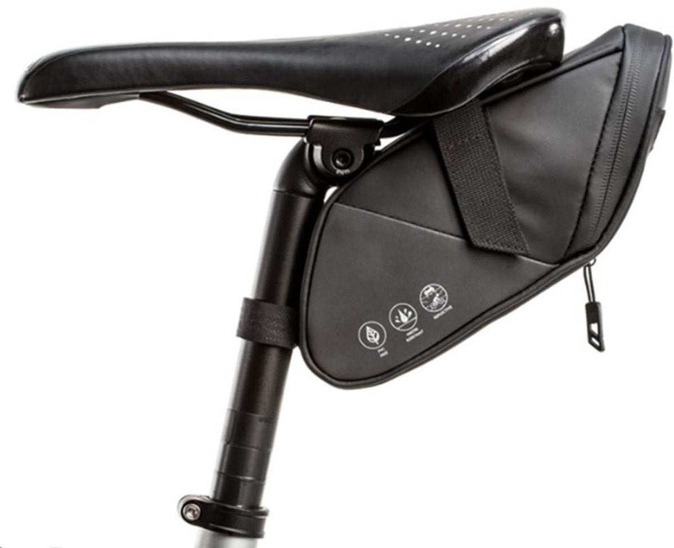 Bicycle saddle bag - Bicycle panniers - Bicycle panniers for e-bikes - Universal bicycle pannier - Road bike - Mountain bike - Bag - Black