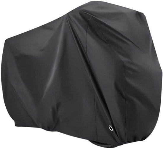 Bicycle cover - bicycle cover for 1 bicycle waterproof - Mountain bike cover - Rainproof - Dustproof - Sun-resistant - Dustproof - Waterproof - Sunshade - Cover fabric - Black - M