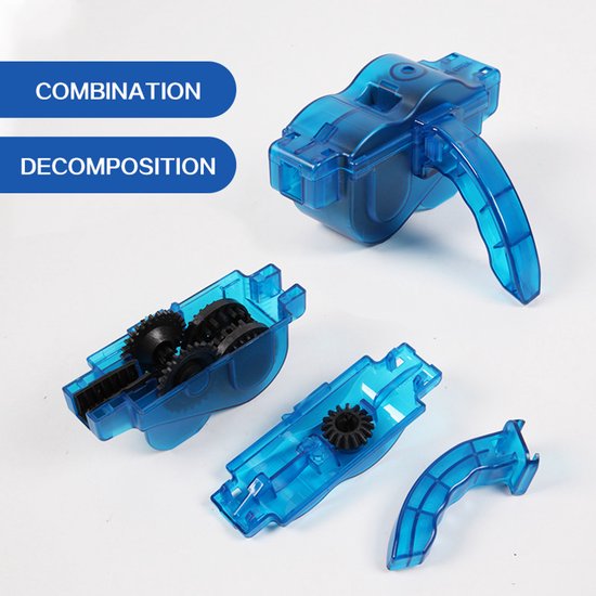 8-piece bicycle cleaning tool set - Bicycle chain ring - Cleaning kit - Mountain bike accessories - Maintenance tools - Large cleaning brush