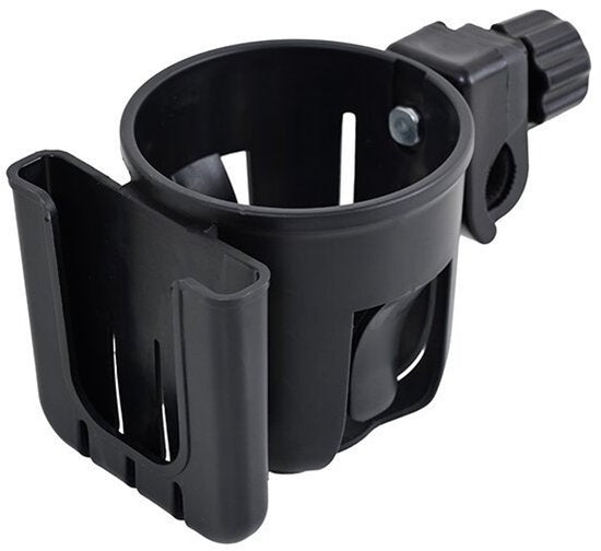 2-in-1 Bicycle Water Bottle and Phone Holder - Water Bottle Holder - Phone Stand - 360° Rotatable Water Bottle Holder - Black