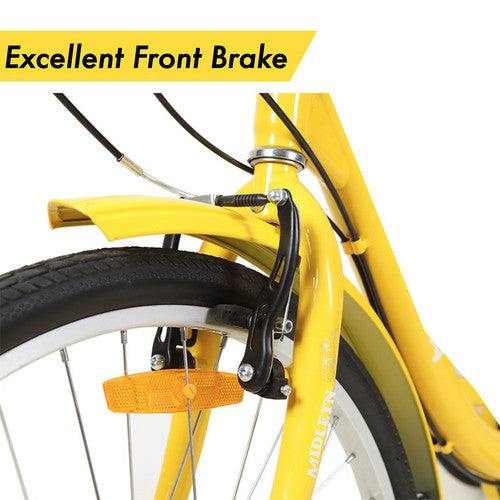 26 Inch Adult Tricycle with 7 Speed | Yellow